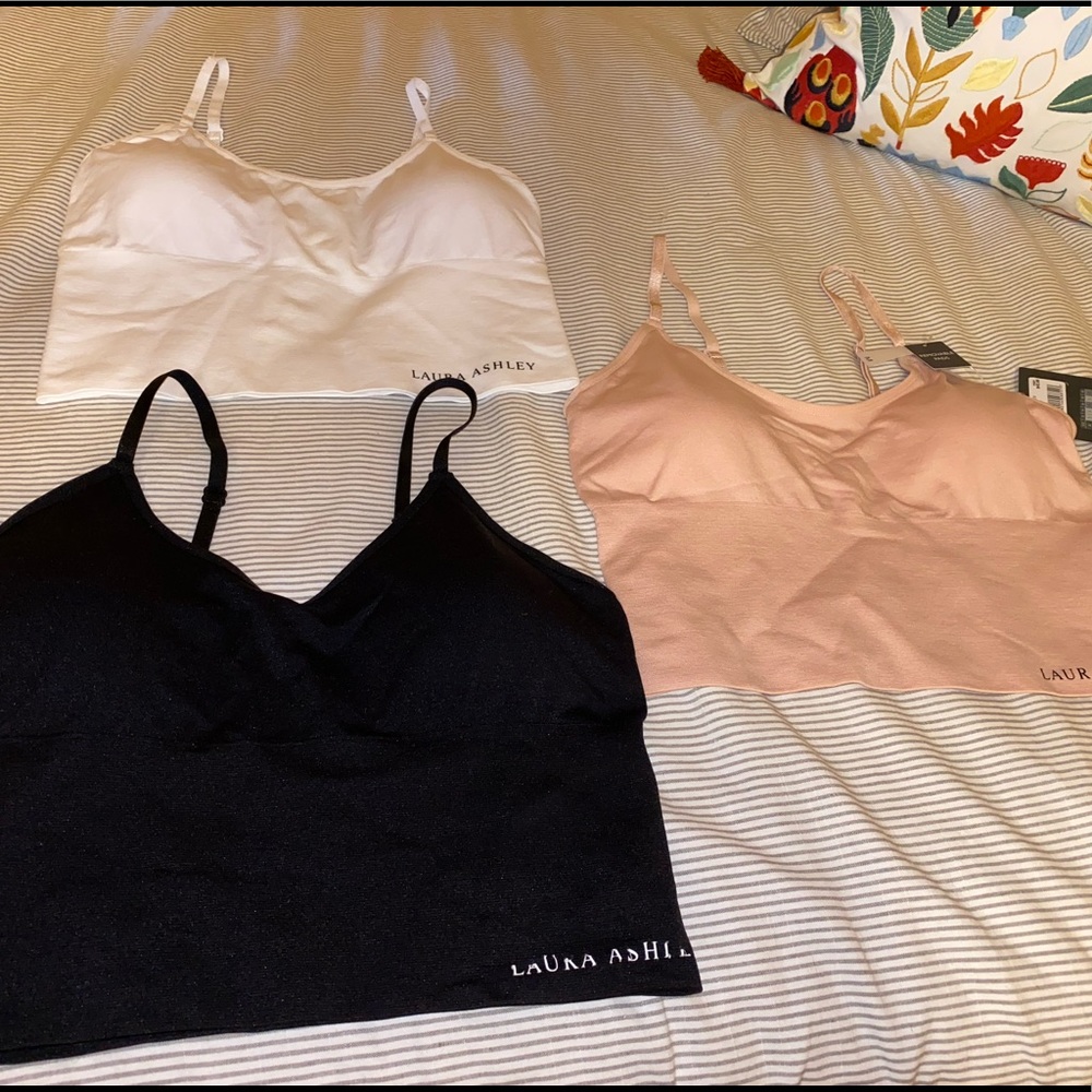 3 Seamless Laura Ashley Bra’s